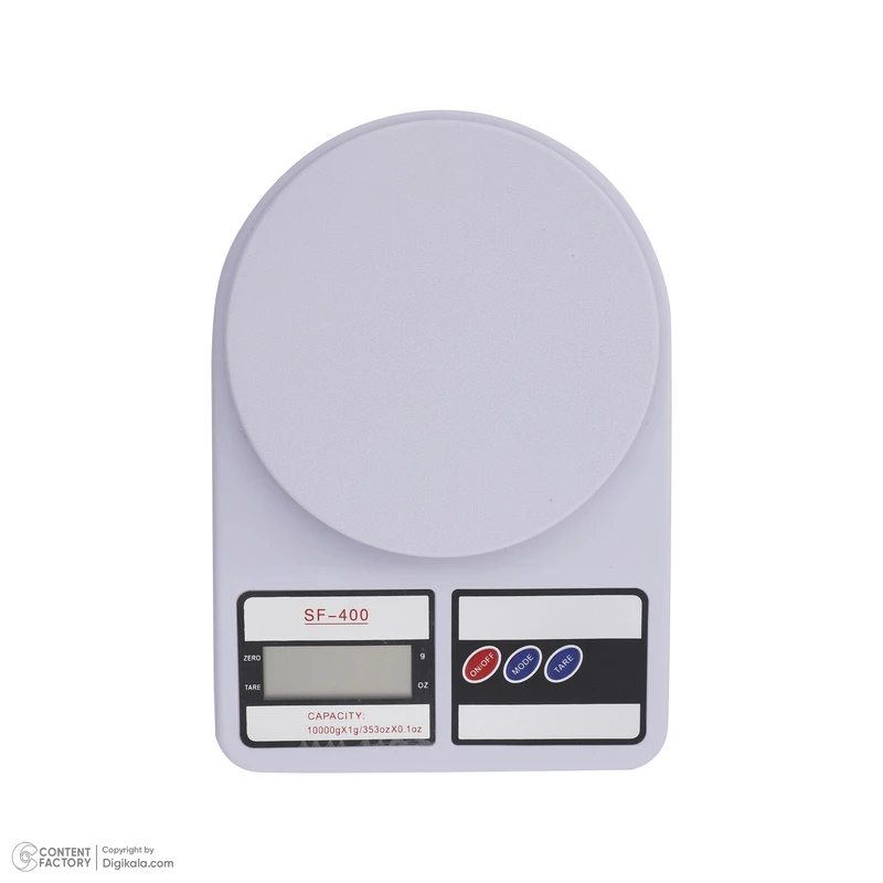 ترازوی آشپزخانه الکترونیک مدل SF-400
